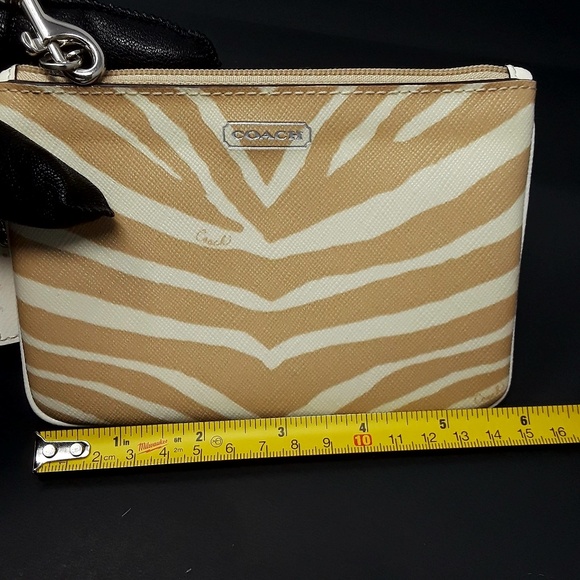 COACH Zebra Print Wallet - Picture 5 of 7